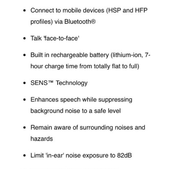 2 pairs of Sensear SM1X SR headset to headset communication - Picture 9 of 10
